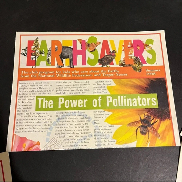 Earth Savers Newspaper VTG Science Summer 1996, 1998 Spring 1998 Winter 2000 - Picture 3 of 7
